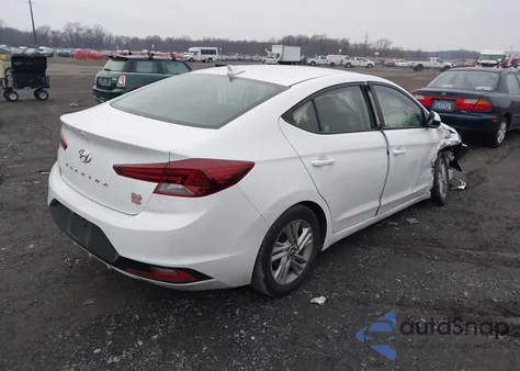 2020 Hyundai Elantra Sel z USA, uszkodzony, nr VIN 5NPD84LF1LH628089